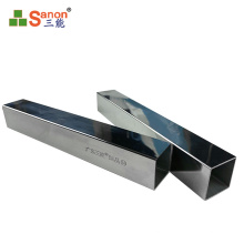 Guangdong factory Aisi 304l 304 316  square shape decorative stainless steel pipe